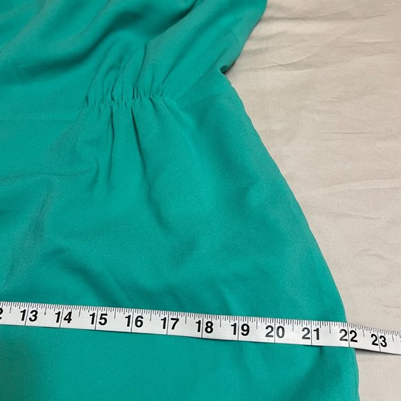 J. Crew Women's Maxi Dress Turquoise Size 12 Sleeveless Cocktail Dress - Picture 7 of 9